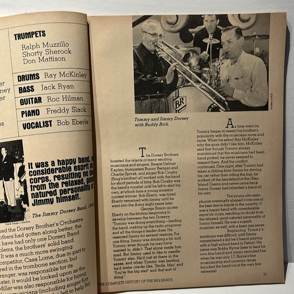 The Complete History of “The Big Bands” Collectors addition, vintage 1976 - Picture 4 of 14